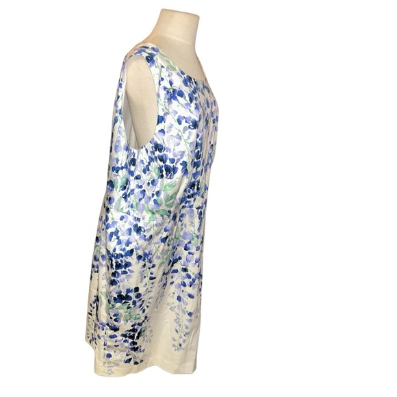 Rsvp by Talbots PASTEL FLORAL SHEATH DRESS special occasion plus size 20W - Picture 4 of 5